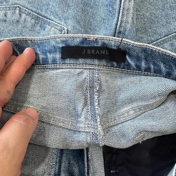 J Brand Light Blue Denim Mini Skirt size 28 - Picture 8 of 11
